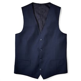 Navy Blue Suit Vest