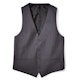 Charcoal Tux Vest