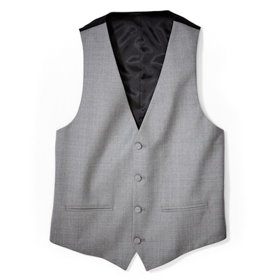 Light Gray Tux Vest