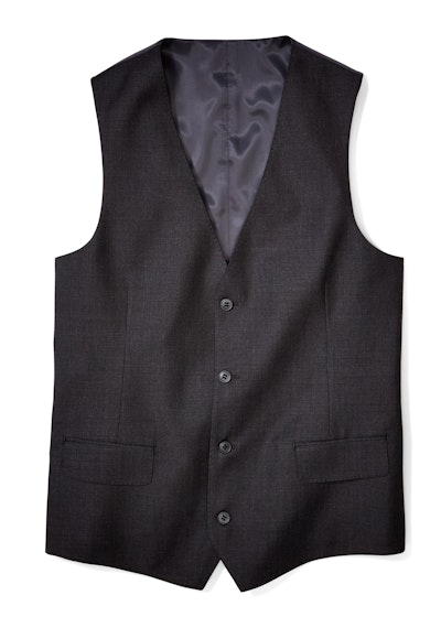 Charcoal Gray Suit Vest