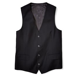 Black Suit Vest