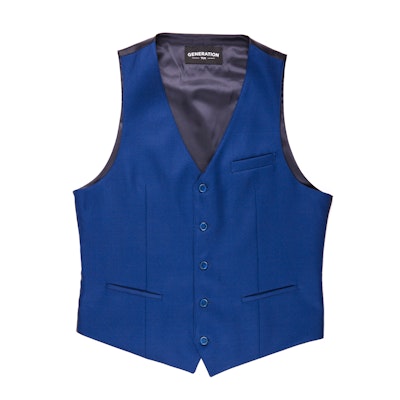 Bright Blue Suit Vest