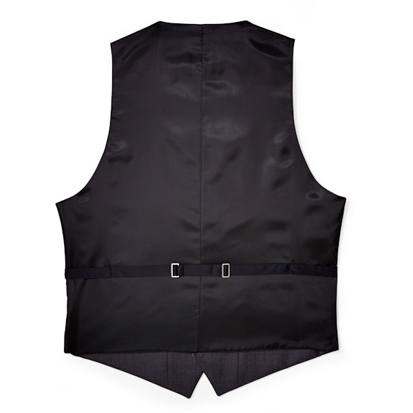 Slim Charcoal Tux Vest