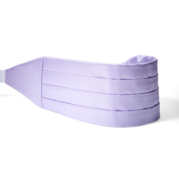 Lilac Cummerbund