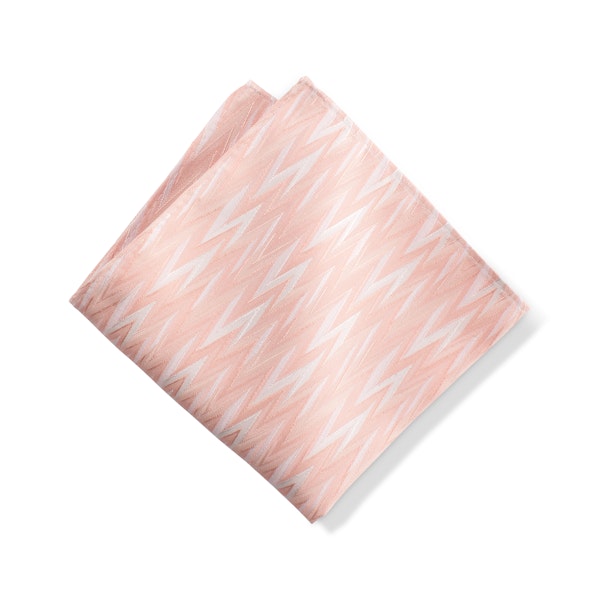 Bellini Zig Zag Pocket Square
