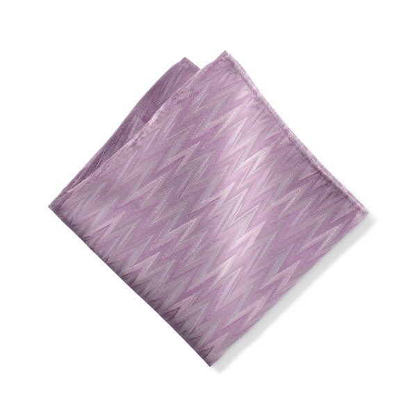 Bouquet Zig Zag Pocket Square