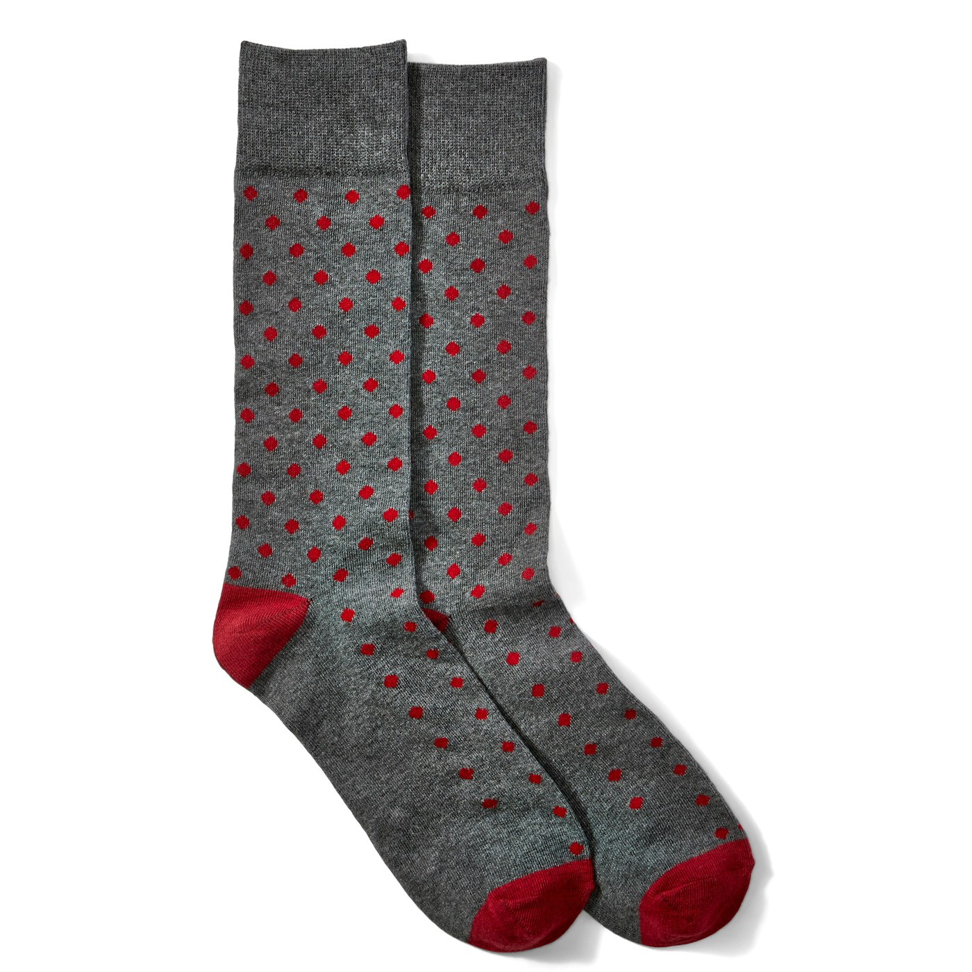 Rio Red Pin Dot Socks