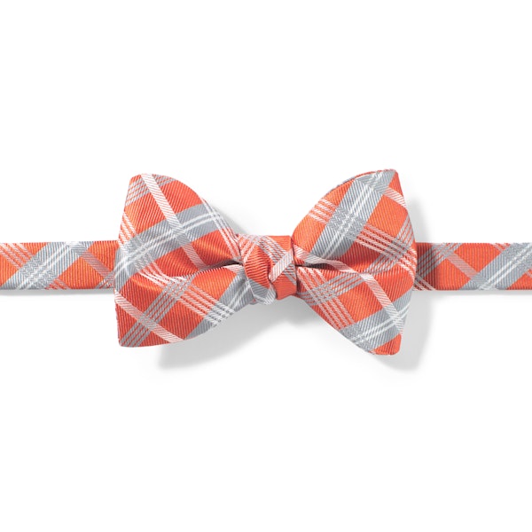 Jalapeno Plaid Pre-Tied Bow Tie