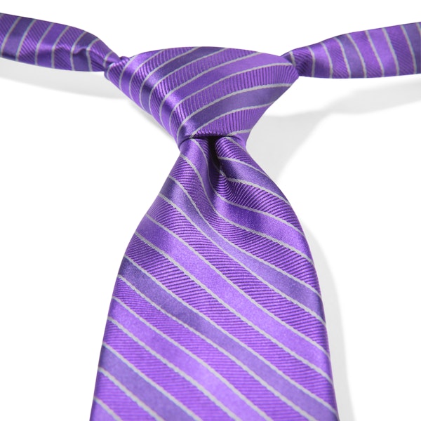 Viola Striped Pre-Tied Tie