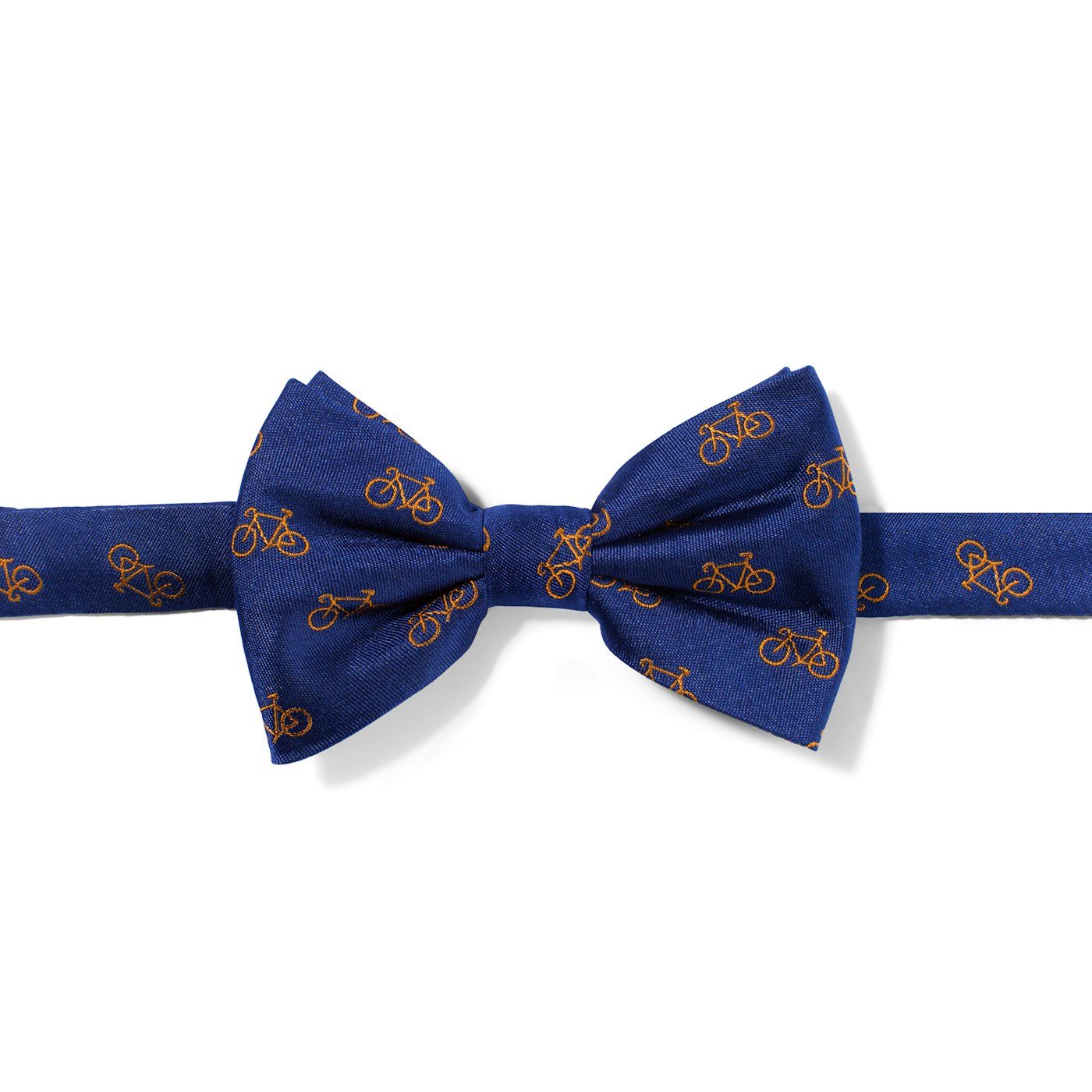 Blue Bicycle Pre-Tied Bow Tie