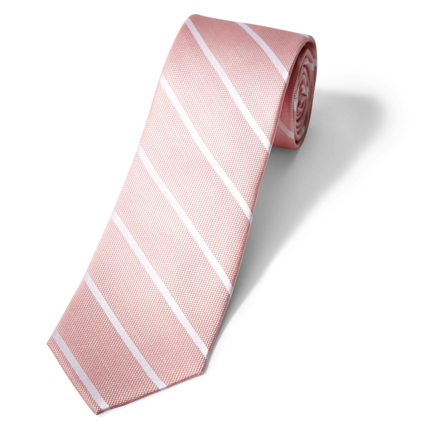 Pink Thin Stripe Tie