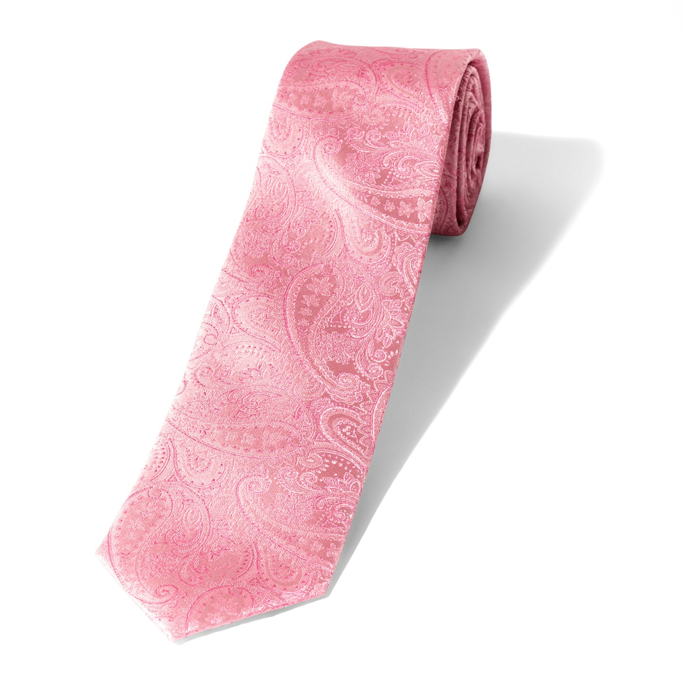 Pink Paisley Tie