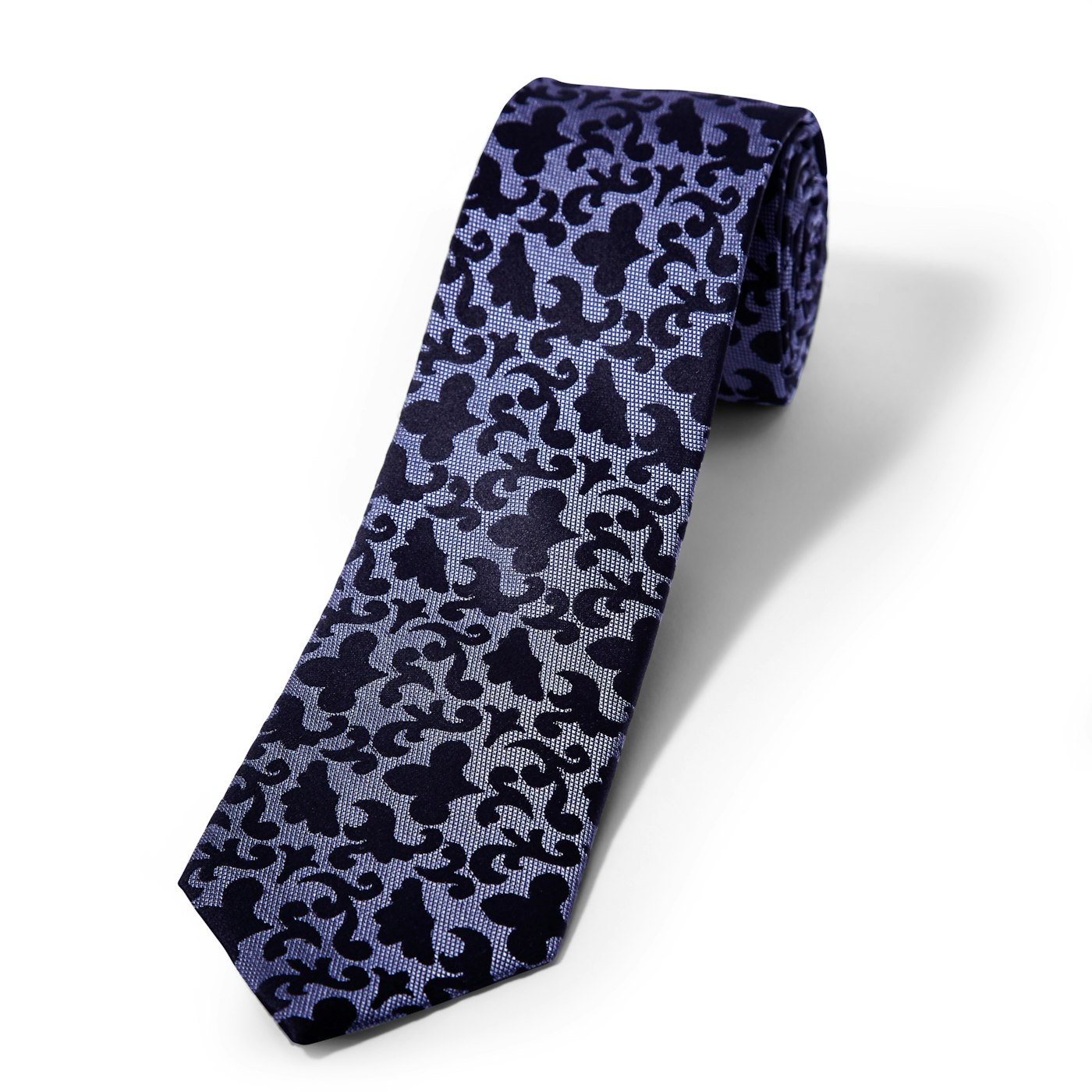 Purple Vintage Brocade Tie
