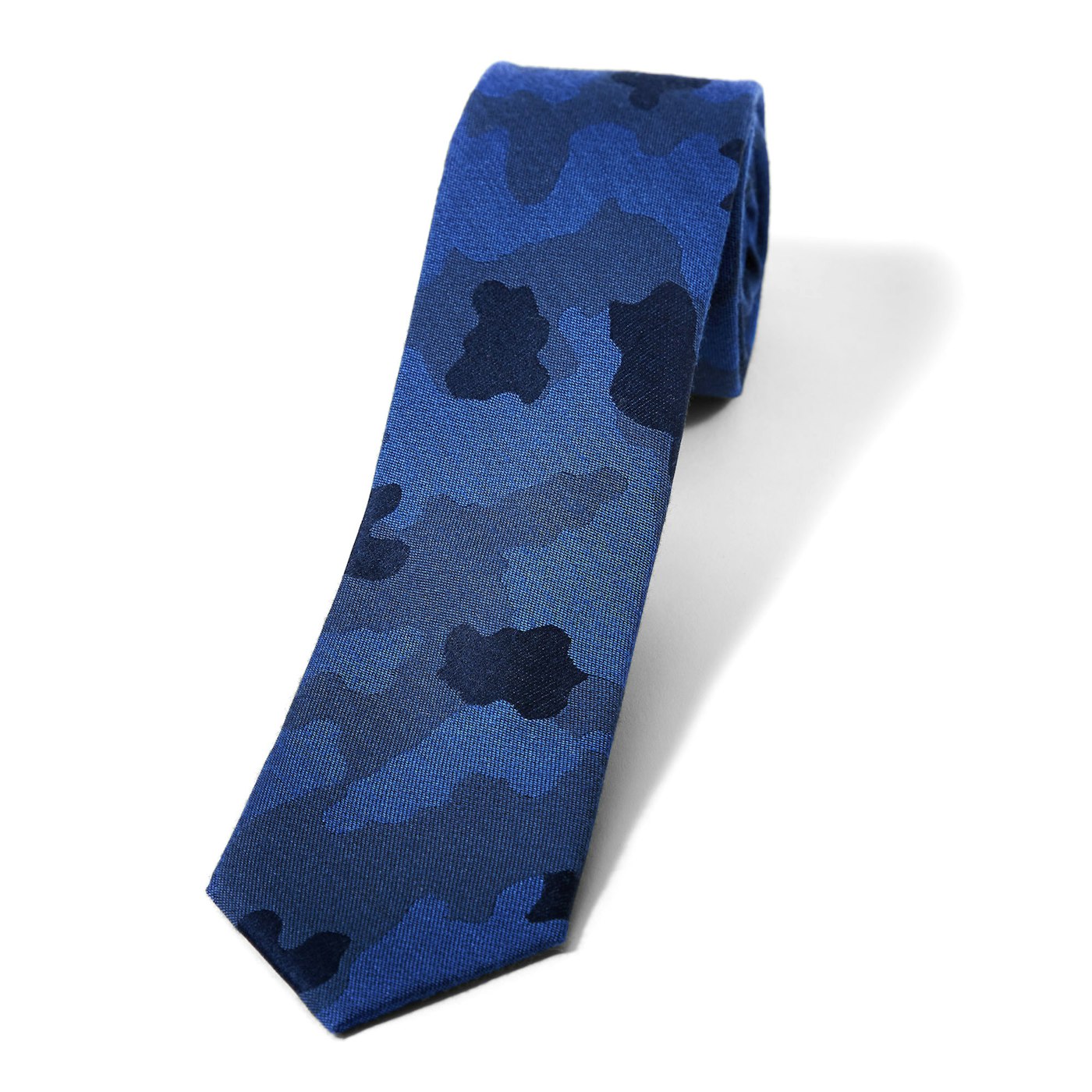 Blue Camo Tie
