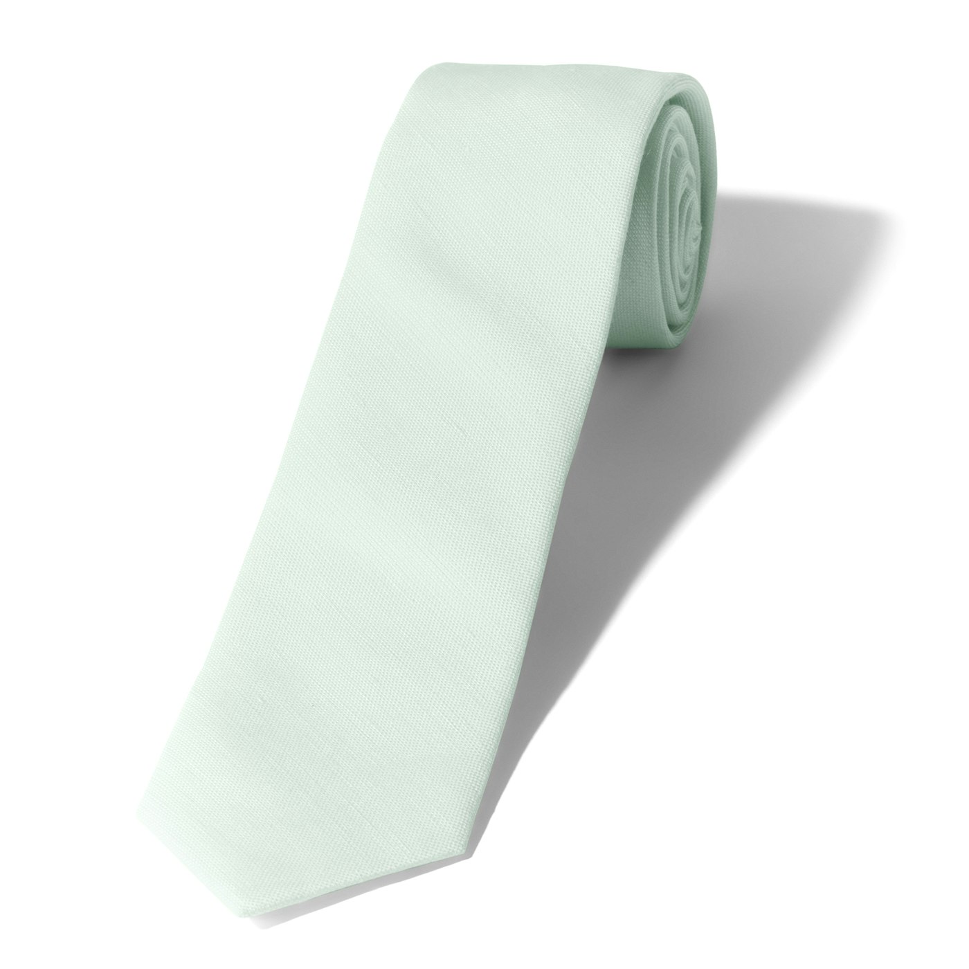 Mint Linen Tie