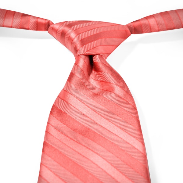 Coral Reef Striped Pre-Tied Tie