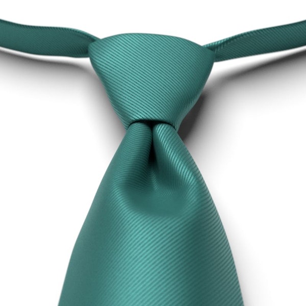 Jade Solid Pre-Tied Tie
