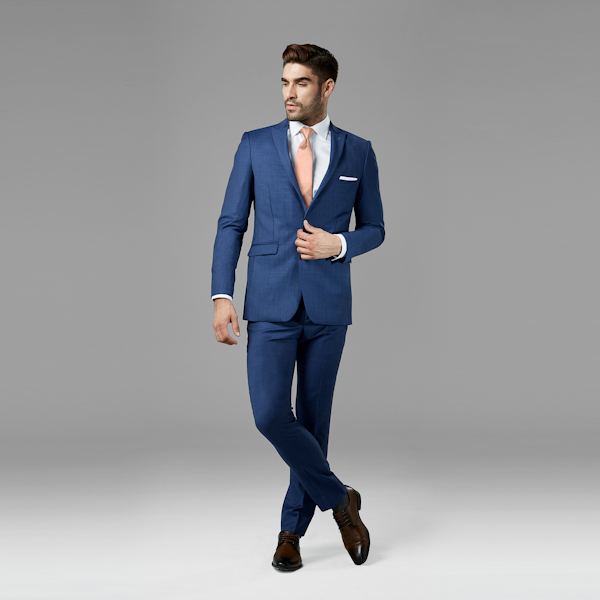 Mystic Blue Peak Lapel Suit