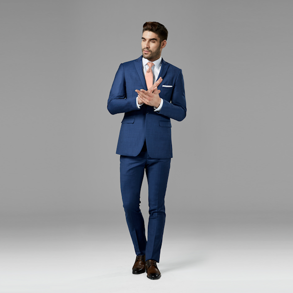 Mystic Blue Peak Lapel Suit