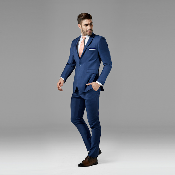 Mystic Blue Peak Lapel Suit