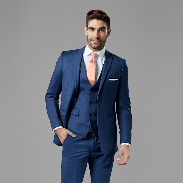 Mystic Blue Peak Lapel Suit