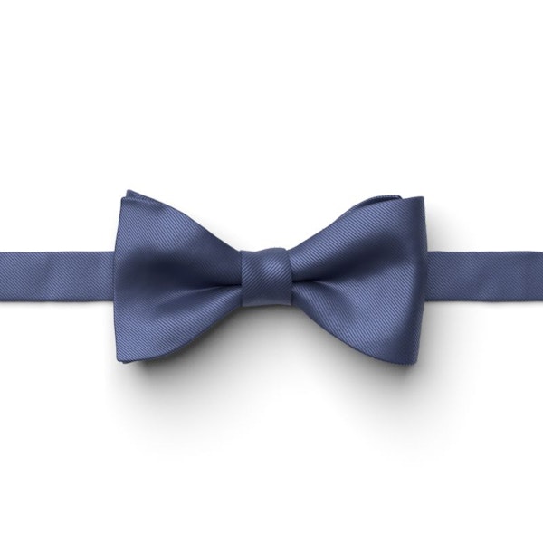 Dark Navy Pre-Tied Bow Tie
