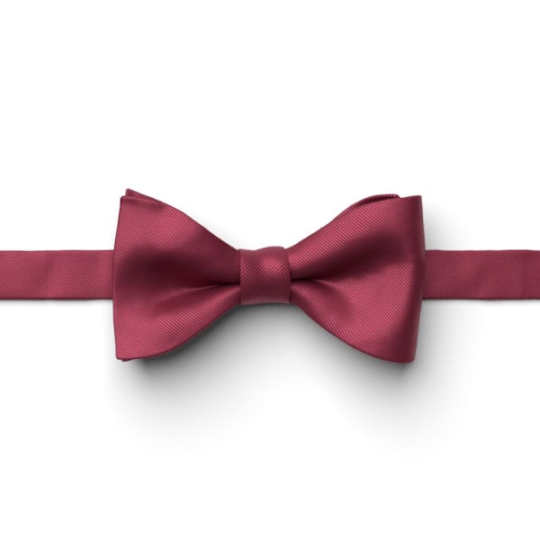 Mulberry Pre-Tied Bow Tie