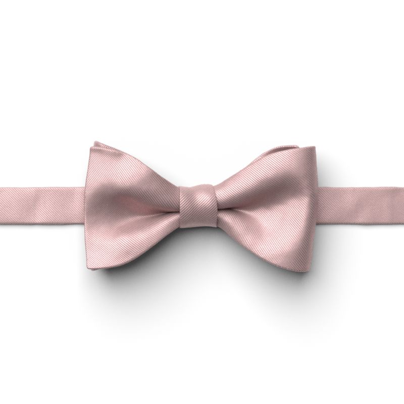 Twilly Ribbon Bow Tie made of silk with Painted Batik Dusty Rose – купить  на Ярмарке Мастеров – SWC28COM