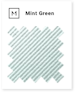 mint green swatch card