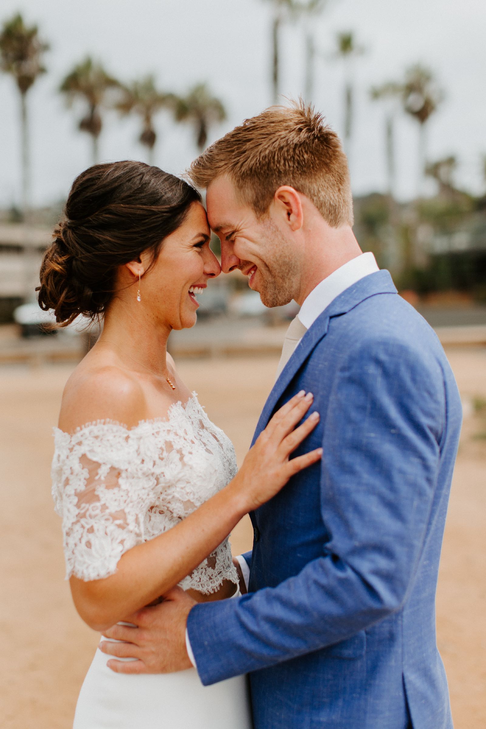 light blue suit wedding party