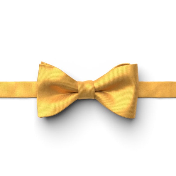 Butterscotch Pre-Tied Bow Tie