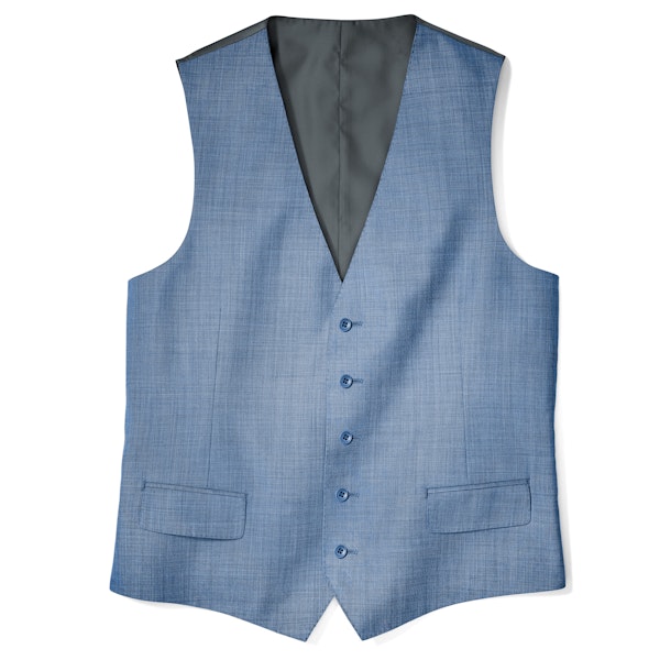 Light Blue Suit Vest
