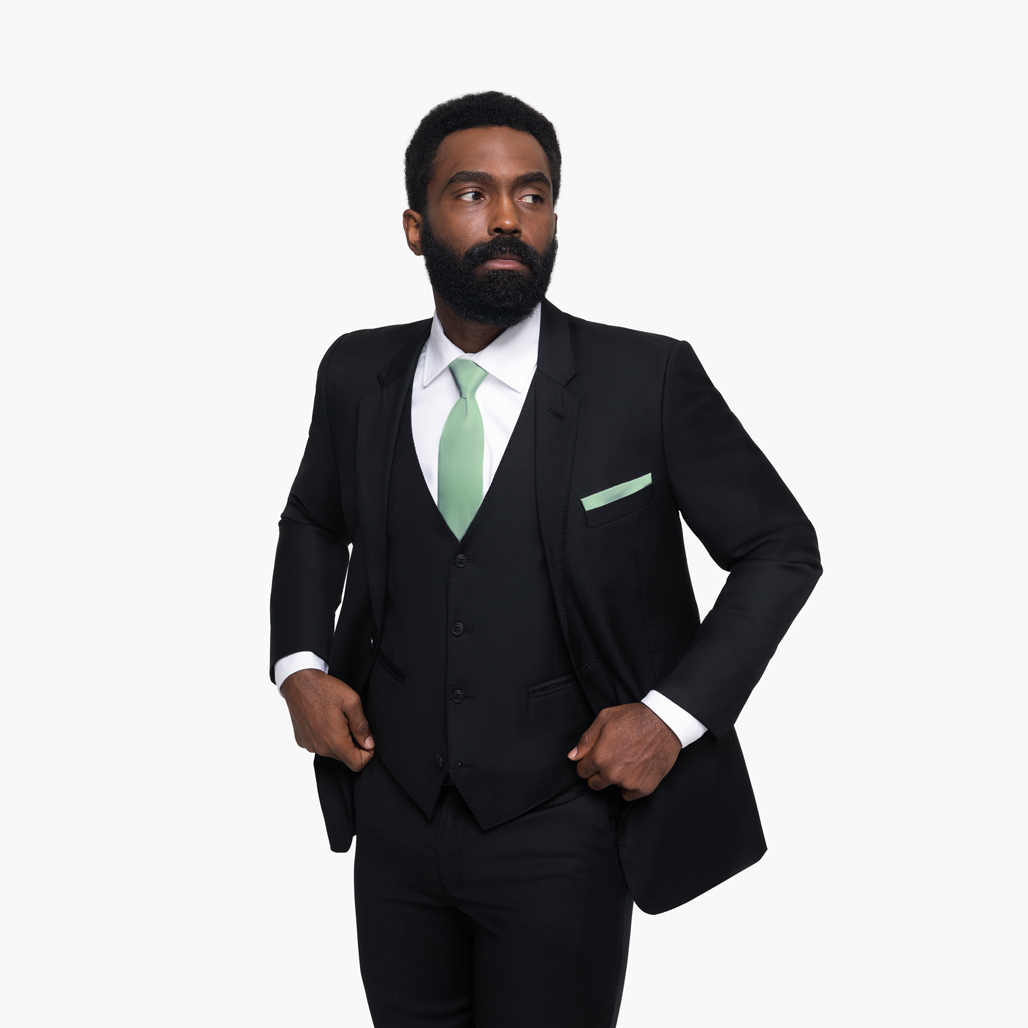 Men's Black Designer Suit | Gentleman's Guru