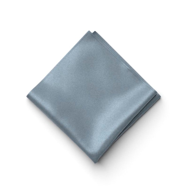 Dusty Blue Pocket Square