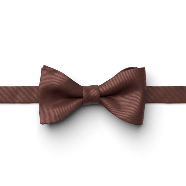 Cognac Pre-Tied Bow Tie