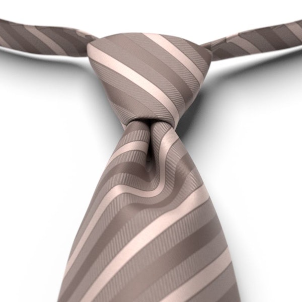 Portobello Striped Pre-Tied Tie