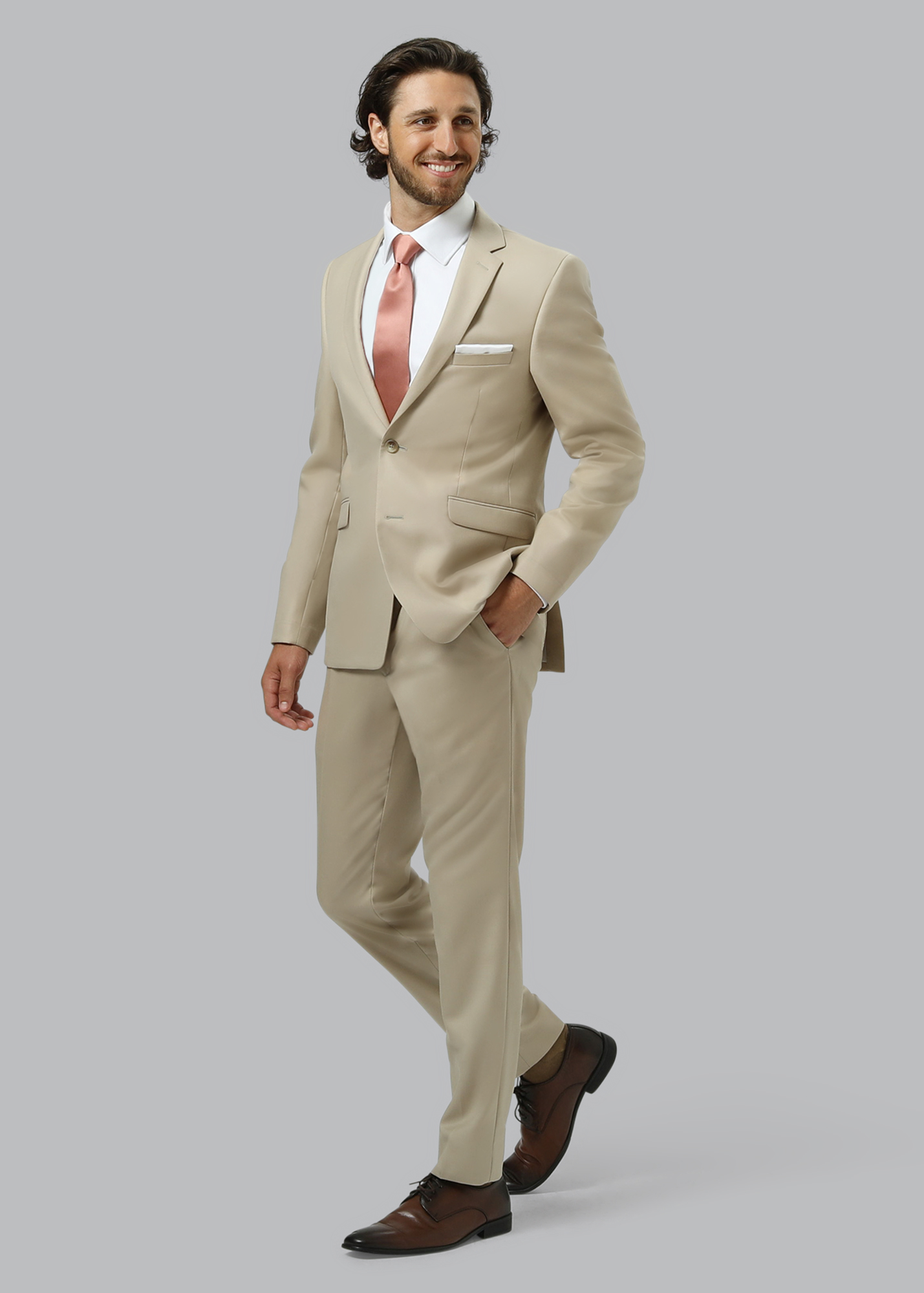 Tan Suit Rental - Free Shipping & Replacements | Menguin