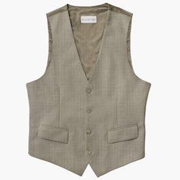 Allure Beige Suit Vest
