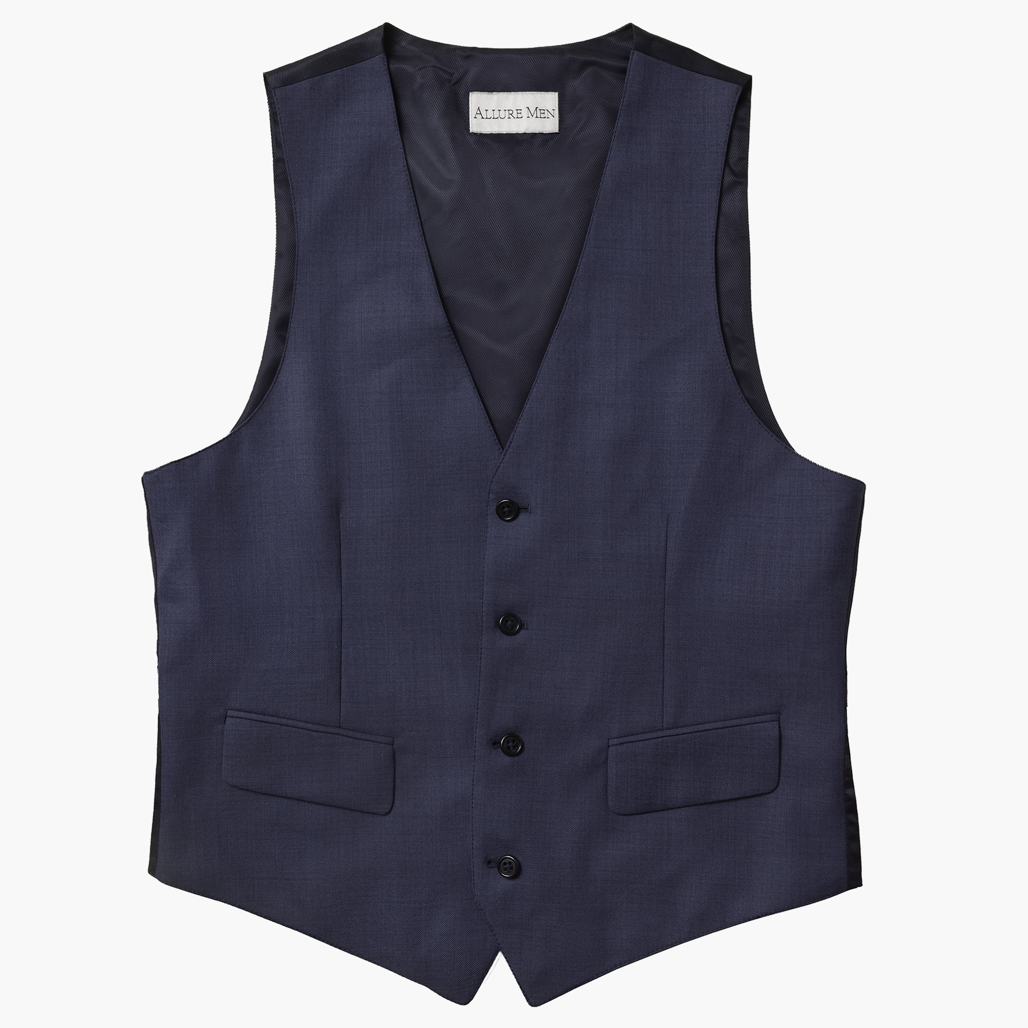 Allure Dark Blue Suit Vest