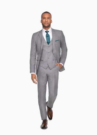 Allure Light Gray Suit, Gray Suit