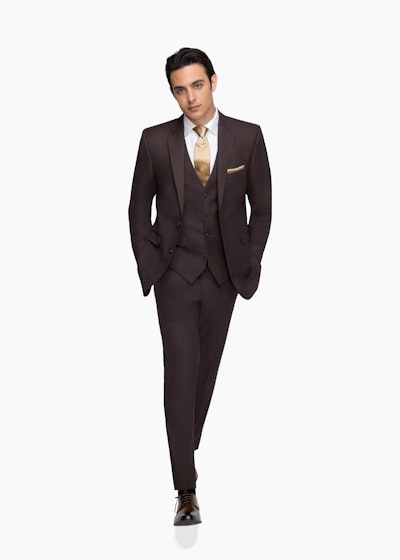 Allure Dark Brown Suit