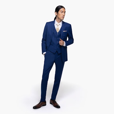 Bright Blue Suit, Blue Wedding Suit Rental