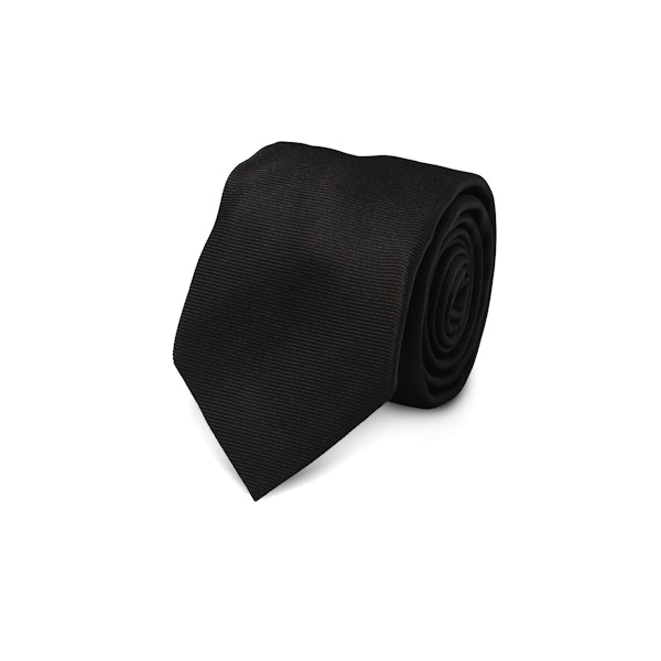 Black Self-Tie Tie