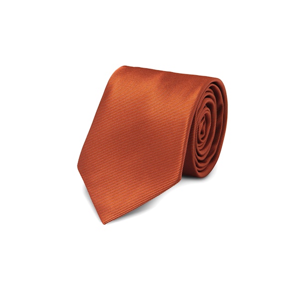 Burnt Orange Self-Tie Tie