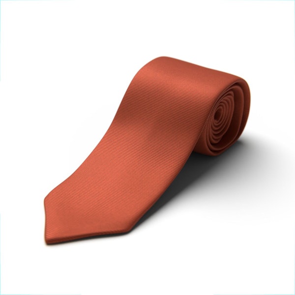 Burnt Orange Self-Tie Tie