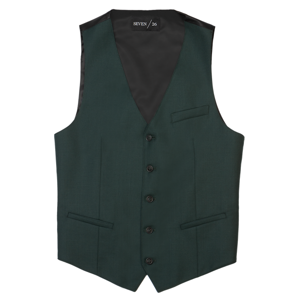 Dark Green Suit Vest
