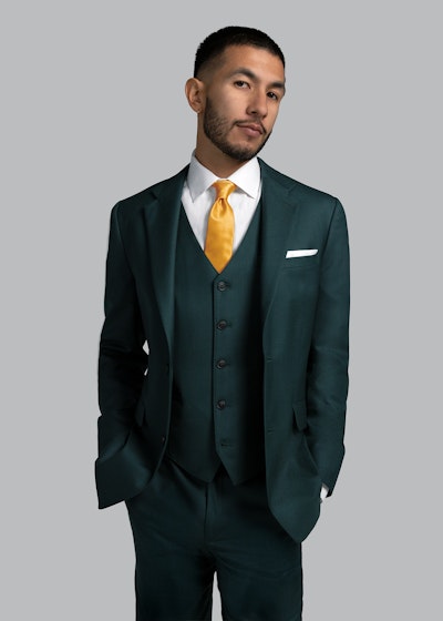 Dark Green Suit