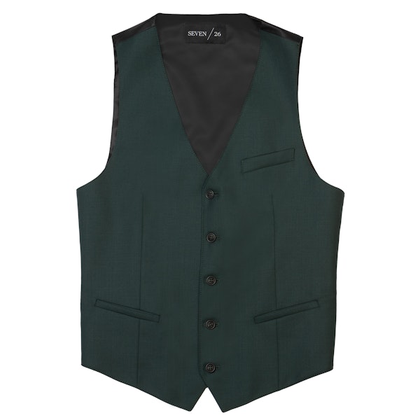 Dark Green Suit Vest
