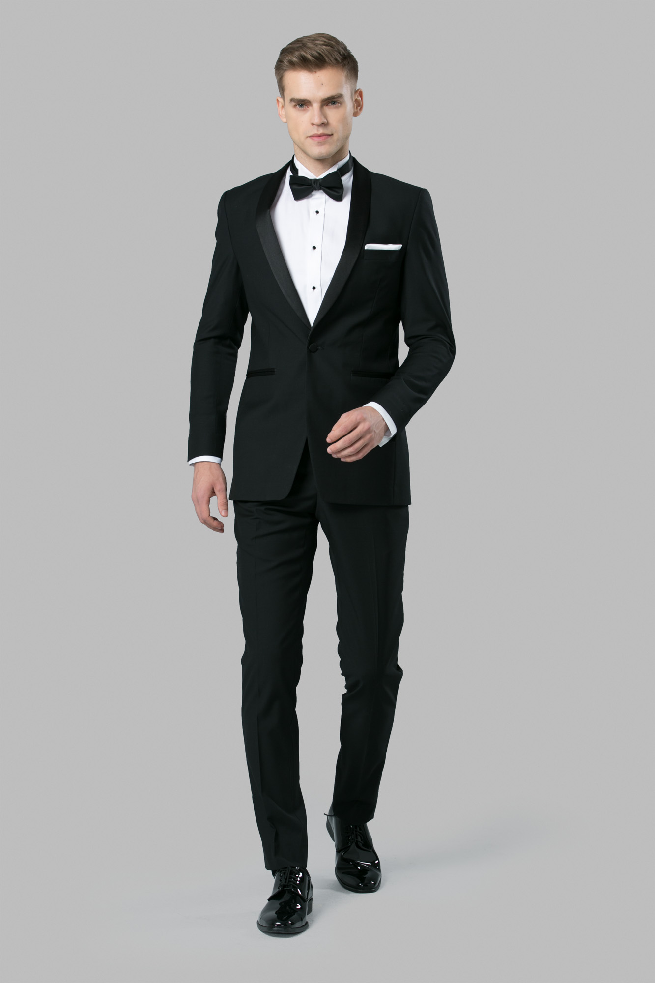 Black Shawl Lapel Tuxedo