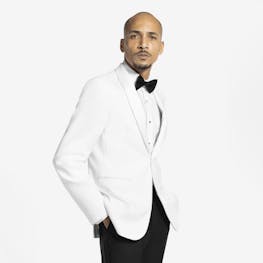 White Tuxedo Jacket